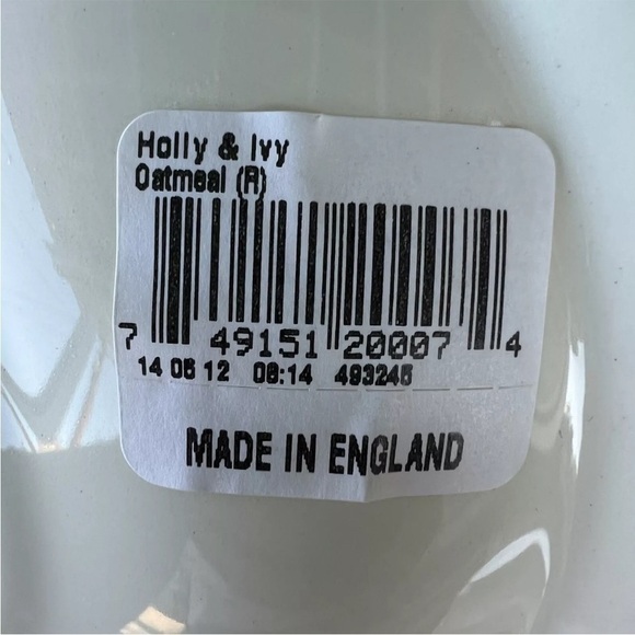 Portmeirion The Holly & The Ivy Festive 4-piece Breakfast Bowl Set Holiday NWT - Picture 6 of 8